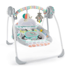 BRIGHT STARTS Portable Swing Whimsical Wild, 11803