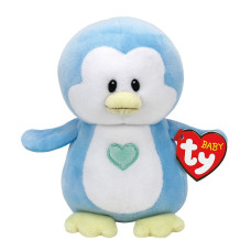 TY Baby Ty Toy BLUE PENGUIN TWINKLES 15cm, TY32158