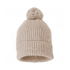 LODGER HATTER FOLKLORE Merino wool hat, BEIGE, 6-12M HTM 630