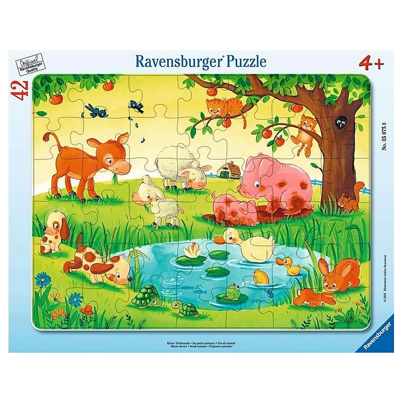 Ravensburger Frame puzzle SMALL ANIMALS 42pcs R05075