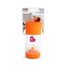 MUNCHKIN Miracle® 360° Fruit Infuser Sippy Cup Orange 414ml