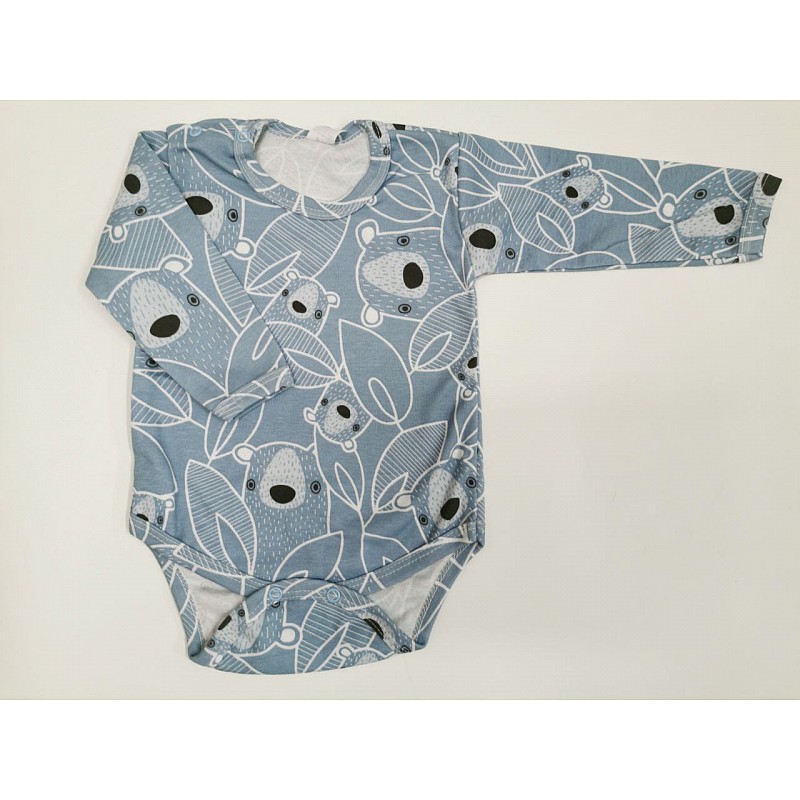 ZUZIA body 80 size,JEŽ 1715/80 blue bears