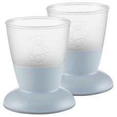 BABYBJORN Baby Cup 2 pcs., 100ml 8m + Powder Blue 072167