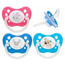 CANPOL BABIES silicone pacifier orthodontic shape Bunny & Company 0-6m 23/271 1pcs