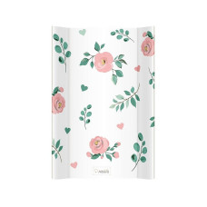 KLUPS Albero Mio Nature&Love pārtinamā virsma ar mīkstu pamatni uz kumodi 70x47cm, Rose MM70N001