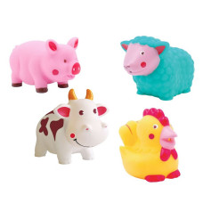 LUDI bath toys FARM 4pcs. 10m+, L2222