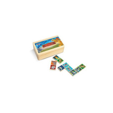 BRIMAREX The Lion Guard Wooden Dominoes 8109_TLG 28elementov