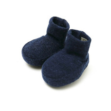 LORITA merino wool Slipper 10cm, 1717 blue