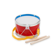 NEW CLASSIC TOYS Drum - Red Ø17 cm, 10360