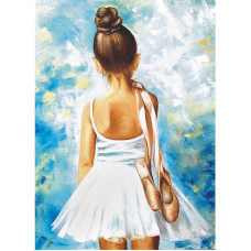 TSVETNOY Diamond painting 30x40cm Little ballerina, LE013e