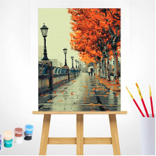 TSVETNOY Painting set by numbers 40x50cm Autumn, MG539e