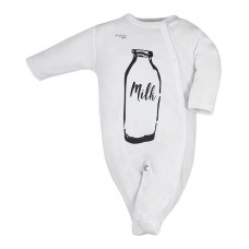 KOALA MILK romper with long sleeves size 74 06-647 white