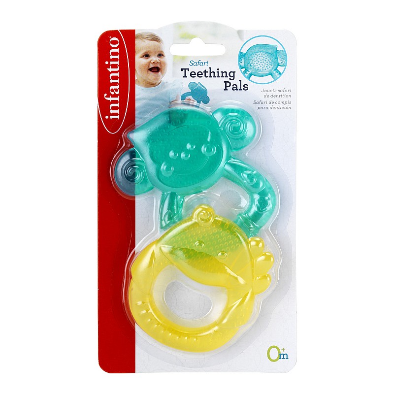 INFANTINO Safari teething pals (set of 2) 316613