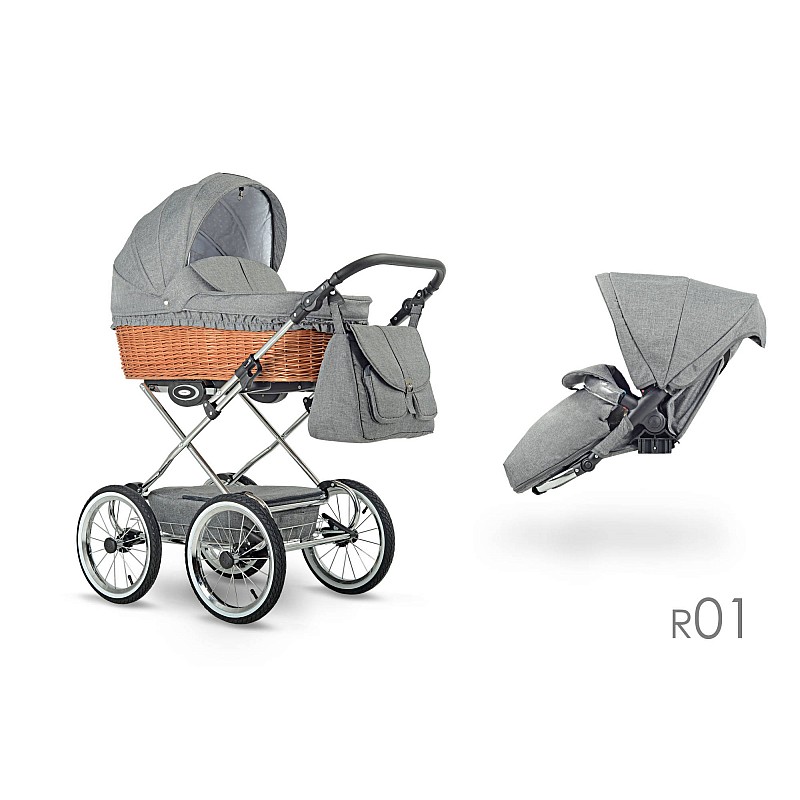 LONEX CLASSIC RETRO Universal stroller 2in1, R-01