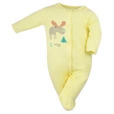 KOALA HAPPY BABY romper with long sleeves size 74 07-493 yellow