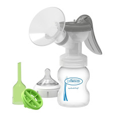 Dr. Brown’s Manual Breast Pump with SoftShape™ Silicone Shield BF102