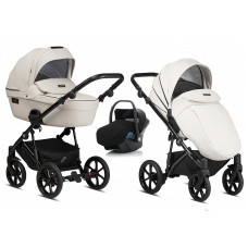 TUTIS VIVA LIFE 3 Leather Edition universal carriage 3in1, 085 Cloud