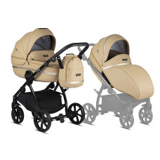 TUTIS UNO3+ Leather Edition universal stroller 2in1, 167 Caramel