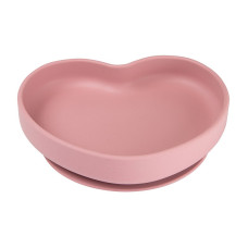 CANPOL BABIES silicone plate with suction cup, heart, 6m+, 80/309_pin