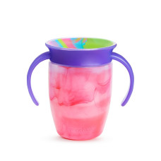 MUNCHKIN Training Cup, Miracle Tie Dye, Mixed Case, Tropical, 207 ml, 6m+, assort., 90317