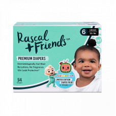 RASCAL + FRIENDS diapers, 6 size, 54 pcs., 16+ kg, 93620