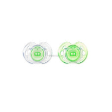 TOMMEE TIPPEE Closer to nature AIR STYLE Silicone dummy orthodontic form 1 size 0-6m (2 pcs.)