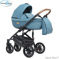 MAEMA JESS Fabrics Universal stroller 2in1, AZURE NICE F