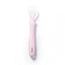 BABYONO silicone flexible spoon 785/03 pink