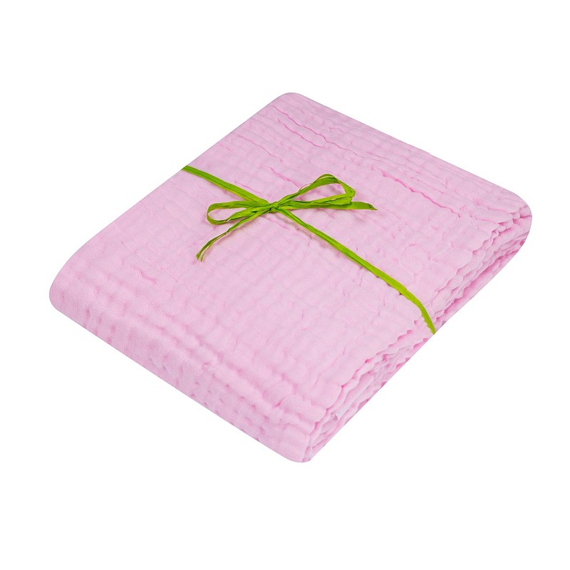 DUET BABY EASY CARE Muslin blanket 90x95cm 711 pink (747116)