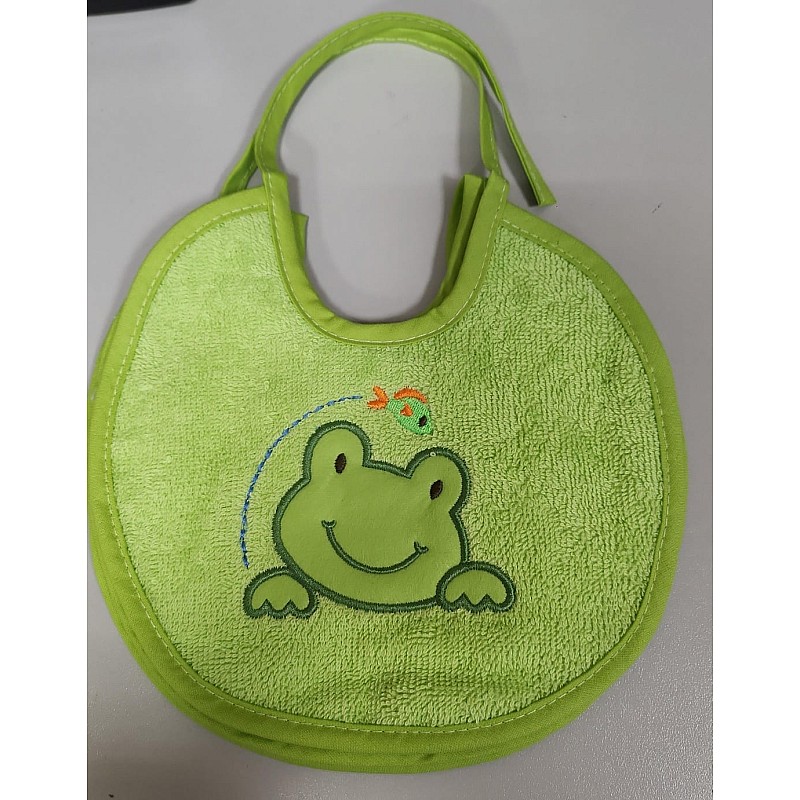 DUET BABY Bib 1 pcs. 043 FROG green