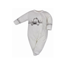 KOALA JUSTIN romper long sleeve size 74 04-891 ecru