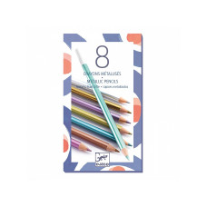 DJECO Colours - 8 metallic pencils DJ09753