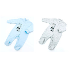 GAMEX romper with long sleeves RACOON (454) 400436, 56/62 size.