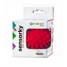 HENCZ massage ball in a box 6x6сm, 528 red