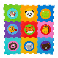 ANEK Foam Puzzle 9pcs ANIMALS 32X32CM SP84004