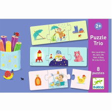 DJECO Puzzle Trio - My daily life (24 pcs) DJ08253