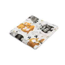 SENSILLO MUSLIN DIAPERS RACCOONS 70x80cm 0977