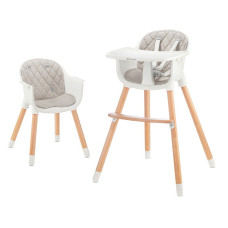 KINDERKRAFT High chair Sienna Grey