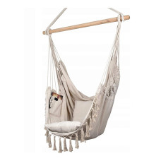 Hanging sitting hammock, Beige