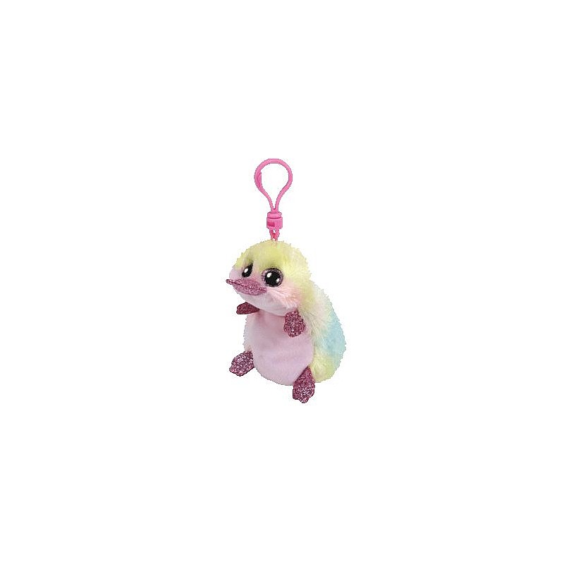 TY Beanie Boos Toy - Keychain PETUNIA PASTEL PLATYPUS 8cm, TY35220