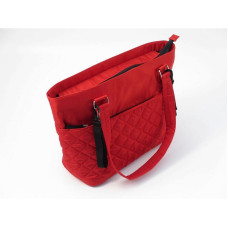 Summer Infant QUILTED TOTE Bag for mothers RED 78586