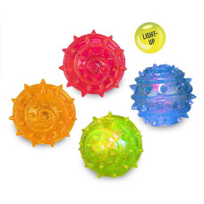 TRENDHAUS Space Adventure - Bouncing ball light-up - Planet (Ø 6.2 cm) (1 pc., 4 designs) TH958563