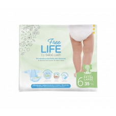 BEBE CASH Freelife Extra baby diapers 18kg+ 35pcs., 250017460