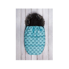 BELISIMA Sleeping bag for stroller WASY, P01-891 turquoise