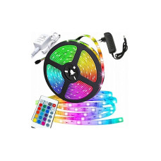 RGB Led strip with remote control, 5 m