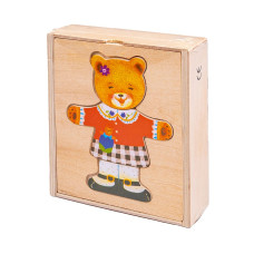 Smily Play wooden puzzle BEAR 35934, SPW83593