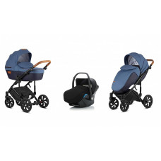 TUTIS VIVA LIFE 3 universal carriage 3in1, 076 Blue Indigo