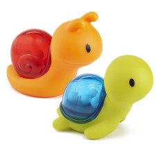 MUNCHKIN Water Toy, 2 pieces, 9m+, Bath Rattle Squirts, 90322