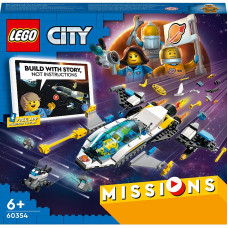 60354 LEGO® City Missions Marsa izpētes misijas ar kosmosa kuģi