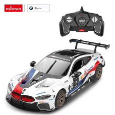 RASTAR R/C 1:18 rādiovadāms auto BMW M8 GTE, 97200